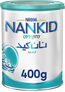 Nestle NANKID Optipro,Stage 4, 3 Years Onward, Growing-Up Formula Based On Milk 3 Years Onward, Tin, 400g