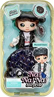 Na Na Na Surprise 2-In-1 Soft 7.5 Inches Fashion Doll Glam Series 1 - Maxwell Dane