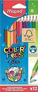 Maped Color'Peps Colouring Pencils (Pack Of 12) - Multi