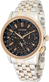 Citizen Mens Solar Powered Watch, Analog Display And Stainless Steel Strap Bu2026-65H, Strap