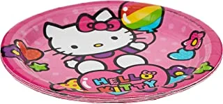 Hello Kitty Rainbow Round Plates
