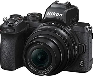 Nikon Z50 With 16-50mm Lens Mirrorless Digital Camera - Black KSA Version with KSA Local Warranty Support