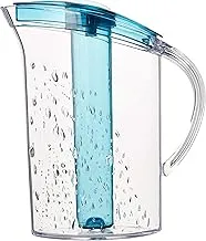 OBJE PLASTIC JUG WITH TUBE, BLUE, POLYSTYRENE (MG-08-T-D4)