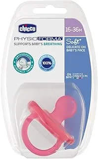 Chicco Soother Ph. Soft Pink Silicone 12 M+ 1Pc