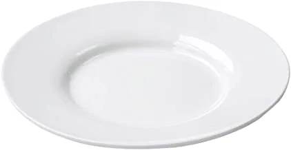 Sunnex Orion Soup Bowl Plate, Porcelain, White, C88046