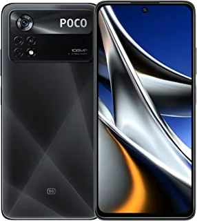 بوكو X4 برو 5G ثنائي الشريحة ، 6 جيجا رام ، 128 جيجا ، 5G ليزر أسود