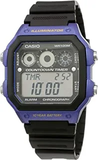 Casio For Men-Digital Casual Watch - AE-1300WH-2AVDF