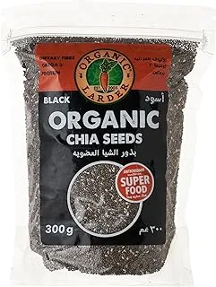 Organic Larder Black Chia Seeds, 300 g
