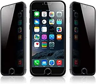 واقي شاشة زجاجي مقاوم للخصوصية لهاتف iPhone Six 6-Plus / 6S-Plus 5.5 بوصة مضاد للتجسس
