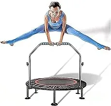 COOLBABY Adult Trampoline Mini Fitness Home Exercise Indoor Trampoline Adult Gym Motion Foldable Trampoline Exercise to Lose Weight Jump Bed
