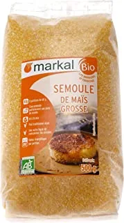 Markal Organic Maize Semolina Coarse, 500G - Pack of 1