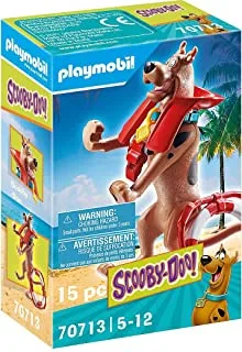 Playmobil Scooby-Doo! 70713 Collectible Lifeguard Figure, For Children Ages 5