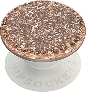 Popsockets: Popgrip With Swappable Top For Phones And Tablets - Foil Confetti Rose Gold