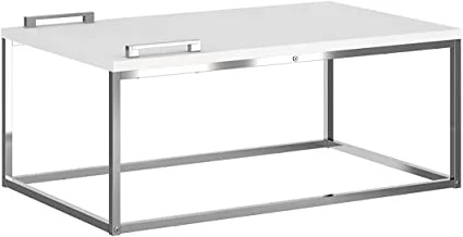 Carraro Center Table Tabel With Tray, White - 1346