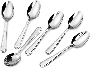 Home Town Spoon Set Stainless Steel Westfield Silver Cutlery,6 Pcs