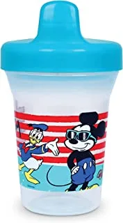 Disney Mickey Mouse Training Sippy Cup, Spill Proof, Learner Cup Toddler Transition Sippy Cups for Baby, 6+ months, 10oz / 300 ml (Official Disney Product)