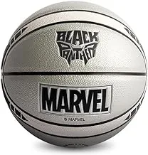 Joerex Basketball Marvel Black Panther 19023-P, For Indoor Or Outdoor Playground Hoops - Size 7
