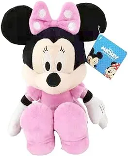 Disney Plush Mickey Core Minnie Medium 14 Inches, Cuddle Toy