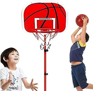 نظام حامل محكمة هدف كرة السلة قابل للتعديل بطول 200 سم من COOLBABY ، هدية للعب الأطفال