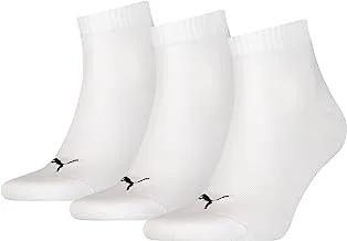PUMA Unisex Adults Quarter Plain Socks