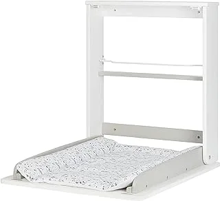 Badabulle Badabulle Folding Changing Table and Wall Plouf, White, 57 x 73 x 13 cm (Pack of 1)