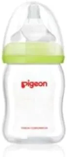 Pigeon Wide Neck Decorated Glass Bottle, 160 Ml - Pack Of 1 Colors May Vary, 00487