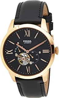 Fossil Men's Townsman Auto Automatic, Rose Gold-Tone Stainless Steel Watch, ME3170
