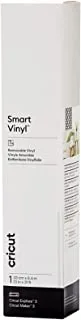 Cricut Smart Vinyl Removable 33X640Cm 1 Sheet (White)