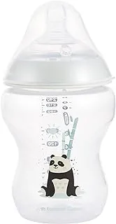 Tommee Tippee Closer to Nature Feeding Bottle, 260ml x 6 - Girl