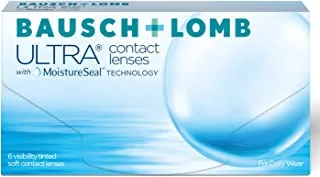 Bausch + Lomb Ultra Contact Lenses- Monthly USe-With Moistureseal Technology, Diopter (-7.50) - 6 Lens Pack