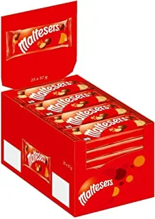 Maltesers Single Milk Chocolate, 25 X 37 G, Red