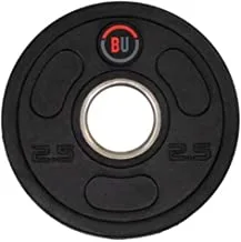 BU Rubber Olympic Grip Disc 2.5 KG PAIR