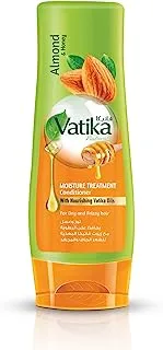 Vatika Naturals Moisture Treatment Conditioner 200ml | Enriched with Almond & Honey | Deep Nourishment | For Dry and Frizzy hair