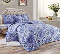 Moon Compressed Comforter Set, 4 Pcs, Multicolour, Single Size