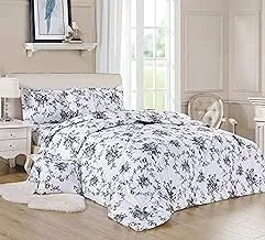 Medium Filling Comforter Set, King Size 6 Piece, By Moon