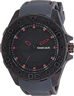 Fastrack Analog Black Dial Men's Watch - NK38030PP01 / NK38030PP01