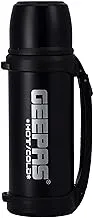 Geepas Vacuum Flask, 1.5L | Stainless Steel Vacuum Bottle Keep Hot & Cold Antibacterial Topper & Cup - Perfect For Outdoor Sports, Fitness, Camping, Hiking, Office, School