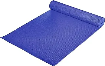 Marshal Fitness Exercise Mat Non-Slip Yoga Mat 3mm Thick Blue Durable