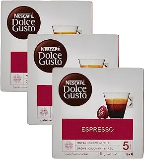 Nescafe Dolce GUSto Espresso Coffee, 48 Capsules, 48 Cups