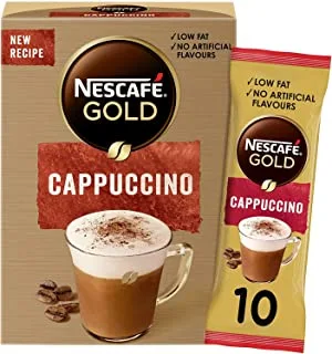 Nescafe Gold Cappuccino Coffee Mix Stick 15.5g (10 Sticks)
