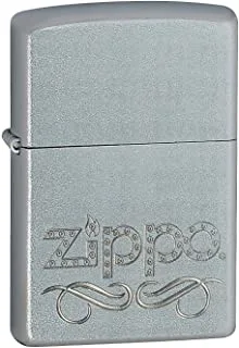 Zippo Scroll Pocket Lighter, Silver 24335-205