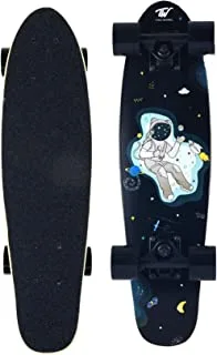 لوح تزلج TiNY Wheel Skateboard - مفقود في الفضاء / رائد فضاء ، S ، 9825