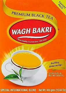 WAGH BAKRI Premium Black Tea Carton, 450 gm