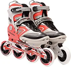 حذاء تزلج بعجلات احترافية من مارشال ، احمر - 39-42