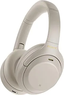 Sony Wh-1000Xm4 Wireless Noise Cancelling Bluetooth Over-Ear Headphones With Speak To Chat Function And Mic For Phone Call, Silver Universal