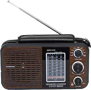 Olsenmark Rechargeable Radio With Mp3/Wma Double Decoding Radio, Omr1239