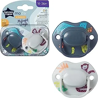 Tommee Tippee MODA Soother, (18-36 months), Pack of 2