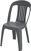 Cosmoplast Contessa Chair, Cool Grey