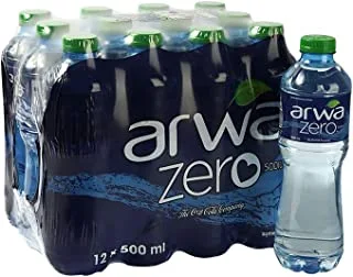 Arwa Zero Bottled Drinking Water, 12pcsx500ML pack