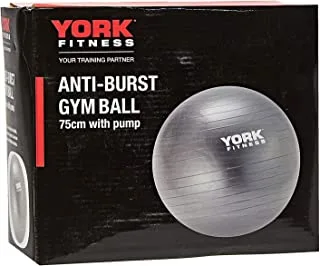 York Yoga Ball Grey Color - 75 Cm